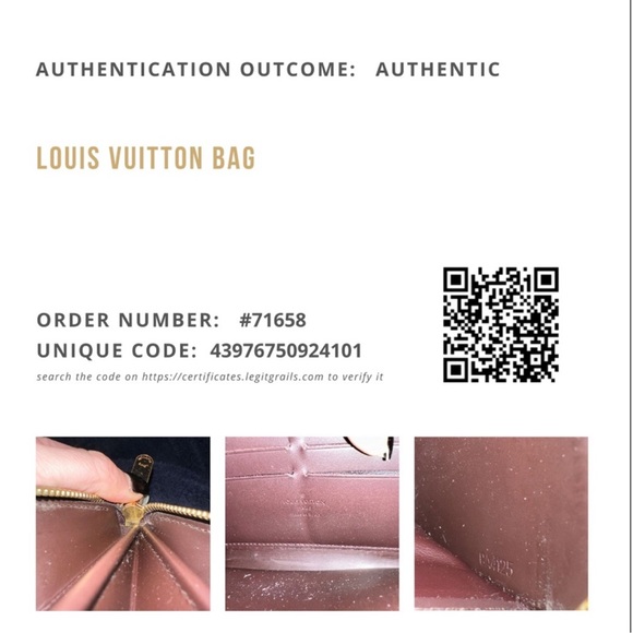 LOUIS VUITTON Wallet in Purple Patent - Picture 2 of 15